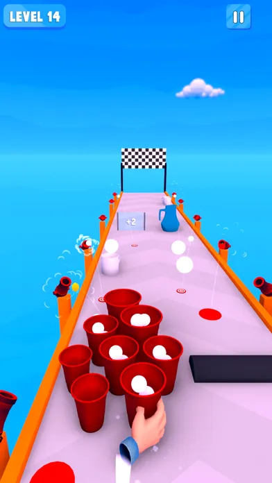 Capturas de tela do Catch Pongs