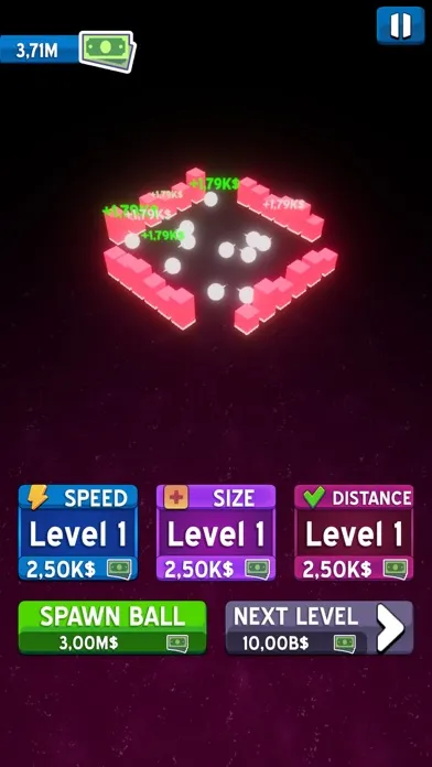 Captures d'écran de Increment Balls