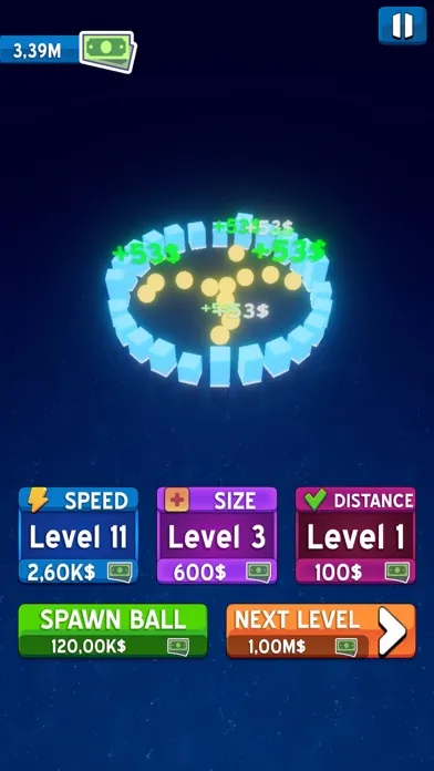 Captures d'écran de Increment Balls