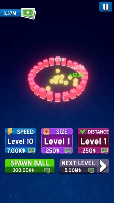 Captures d'écran de Increment Balls