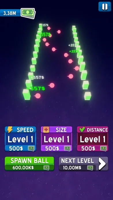 Captures d'écran de Increment Balls