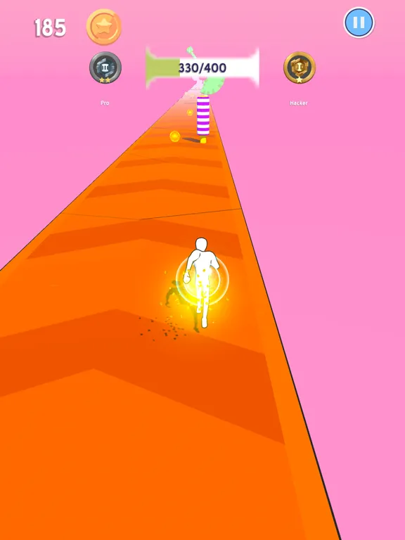 Tangkapan skrin Ranked Runner iPad 