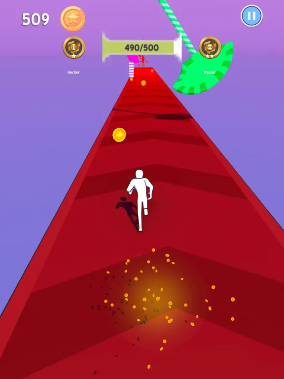 Tangkapan skrin Ranked Runner iPad 