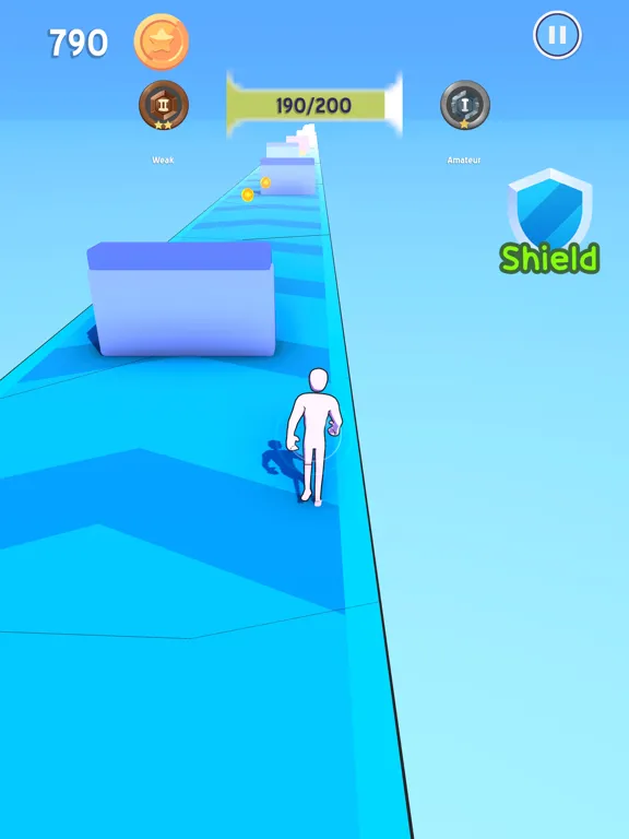 Tangkapan skrin Ranked Runner iPad 