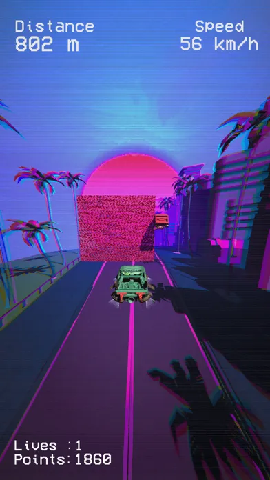 Screenshot di VaporDash