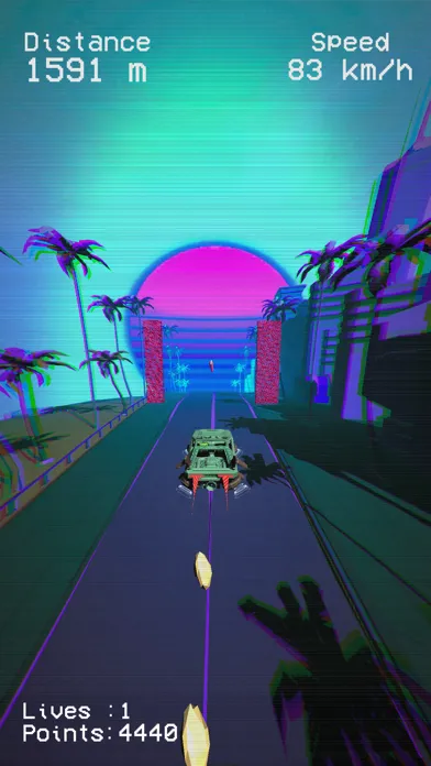 Screenshot di VaporDash