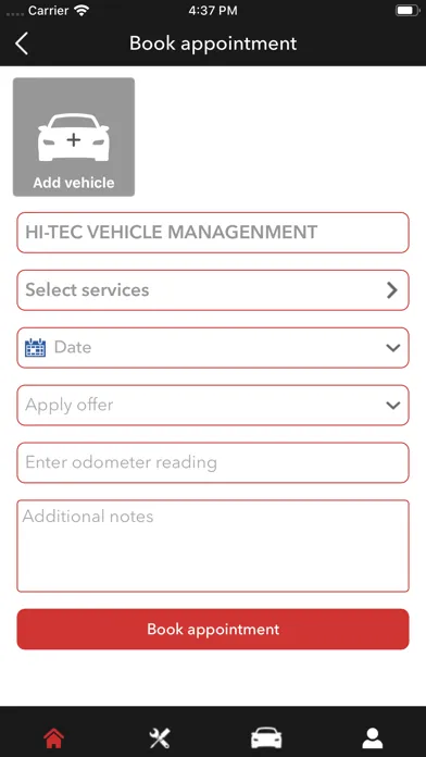 Capturas de pantalla de HI-TEC VEHICLE MANAGEMENT