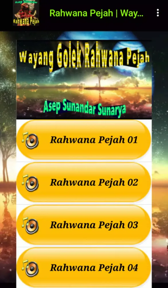 Capturas de tela do Rahwana Pejah Wayang Golek