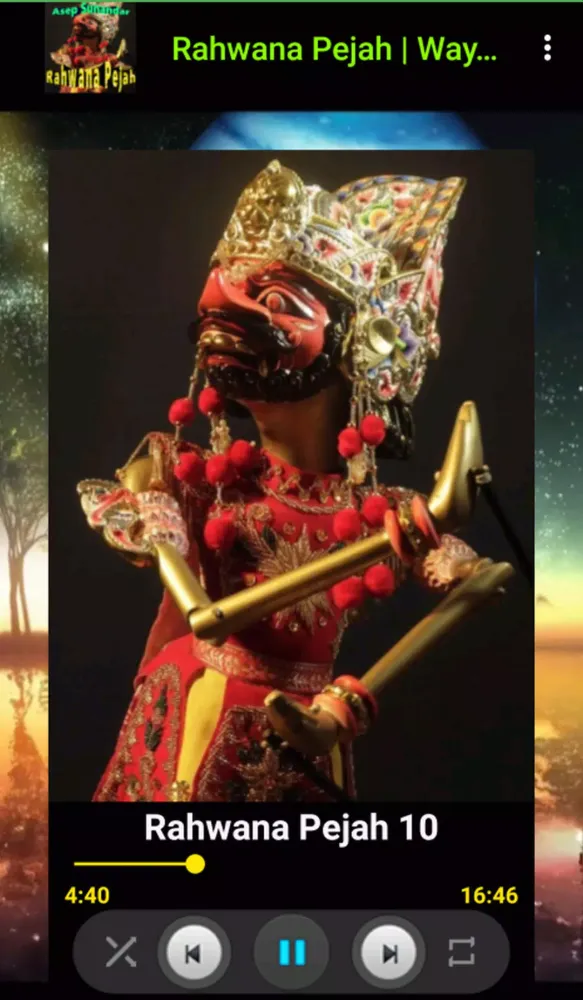 Capturas de tela do Rahwana Pejah Wayang Golek