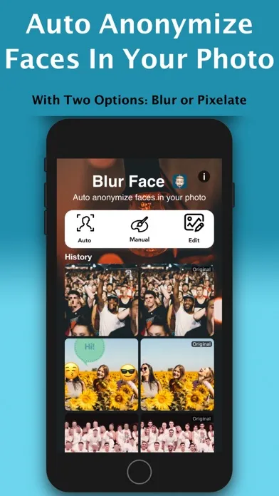Auto Blur Faces: Photo Privacy应用截图