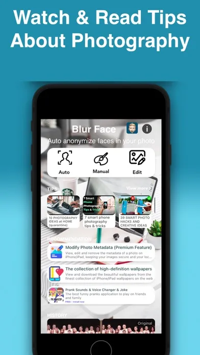 Auto Blur Faces: Photo Privacy应用截图