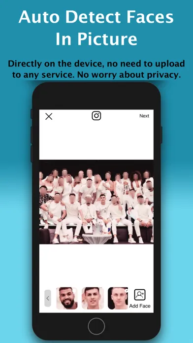 Auto Blur Faces: Photo Privacy应用截图
