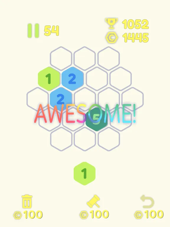 Make 7 In Hexagon iPad  سکرین شاٹس