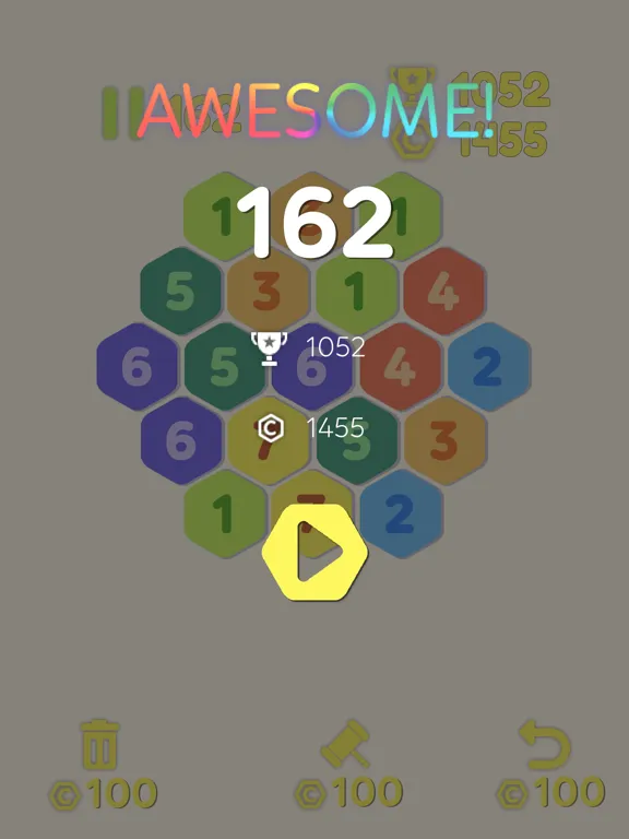 Make 7 In Hexagon iPad  سکرین شاٹس