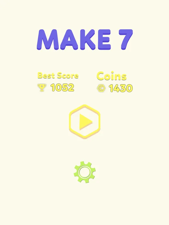 Make 7 In Hexagon iPad  سکرین شاٹس