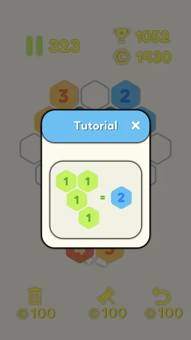 Make 7 In Hexagon سکرین شاٹس