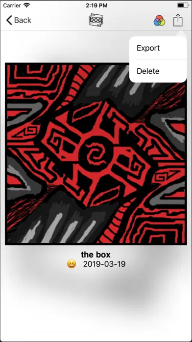 Screenshot di boqart