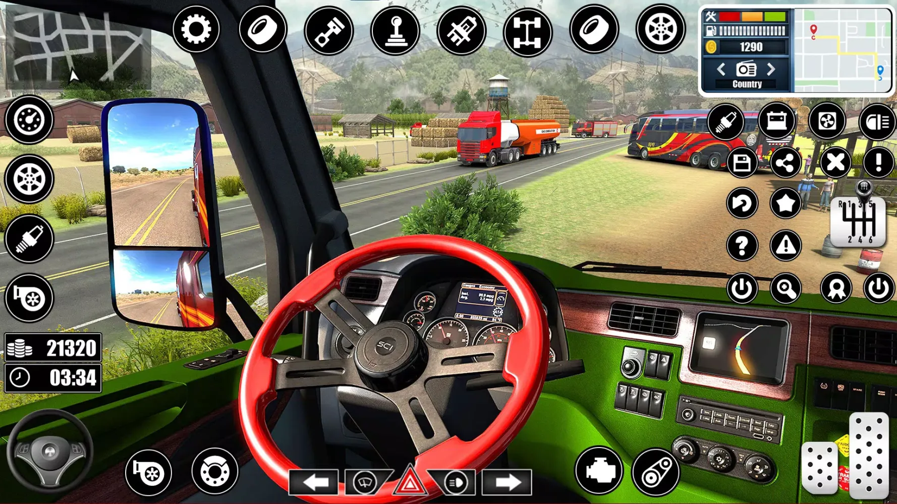 Coach Bus Driving Simulator स्क्रीनशॉट