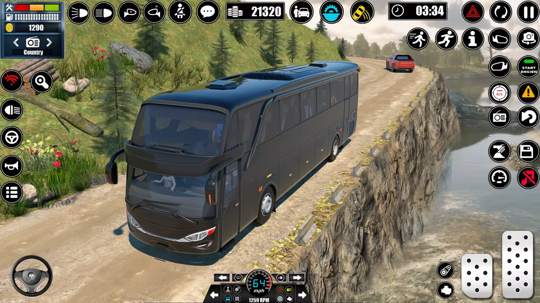 Coach Bus Driving Simulator स्क्रीनशॉट