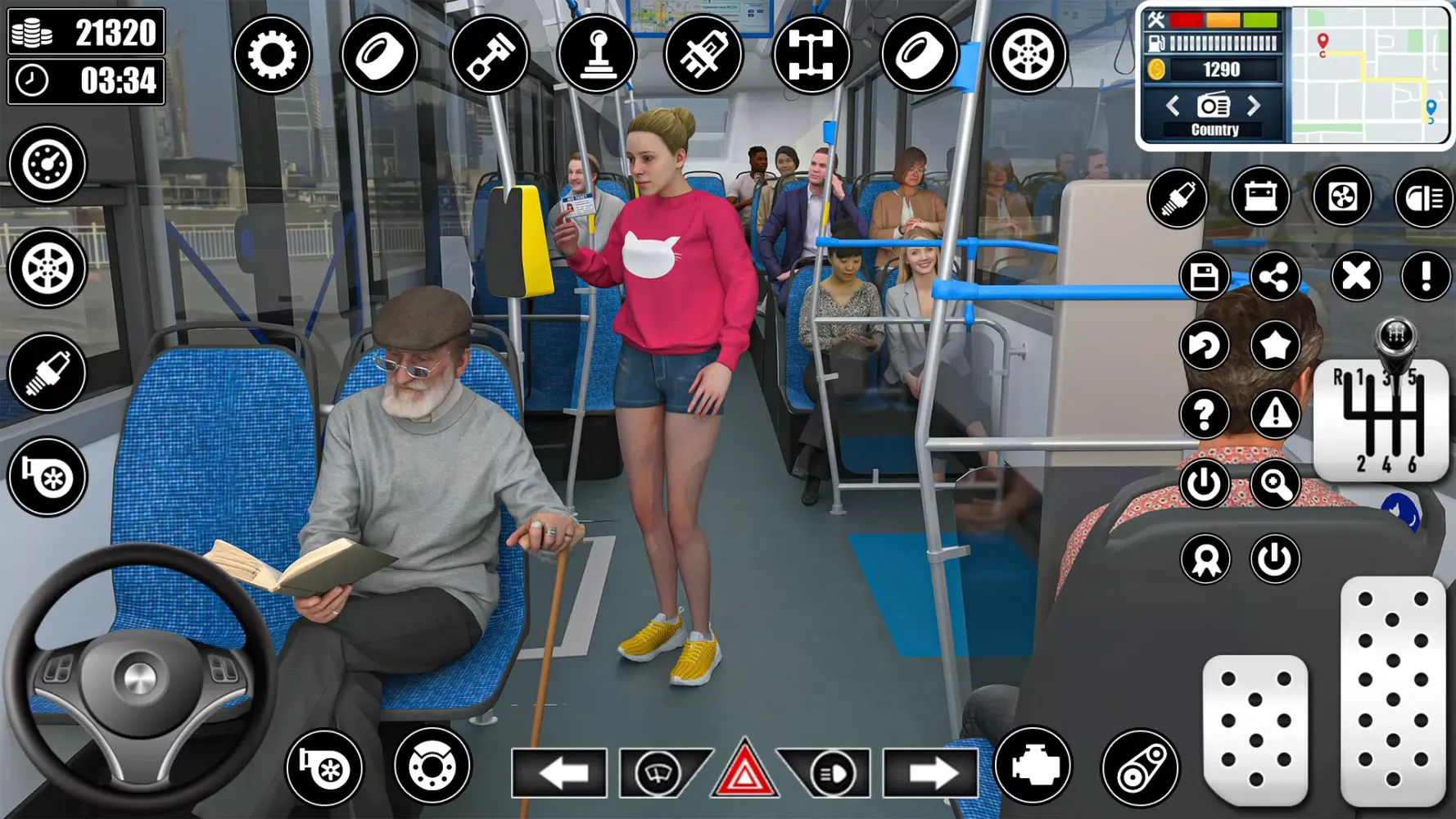 Coach Bus Driving Simulator स्क्रीनशॉट
