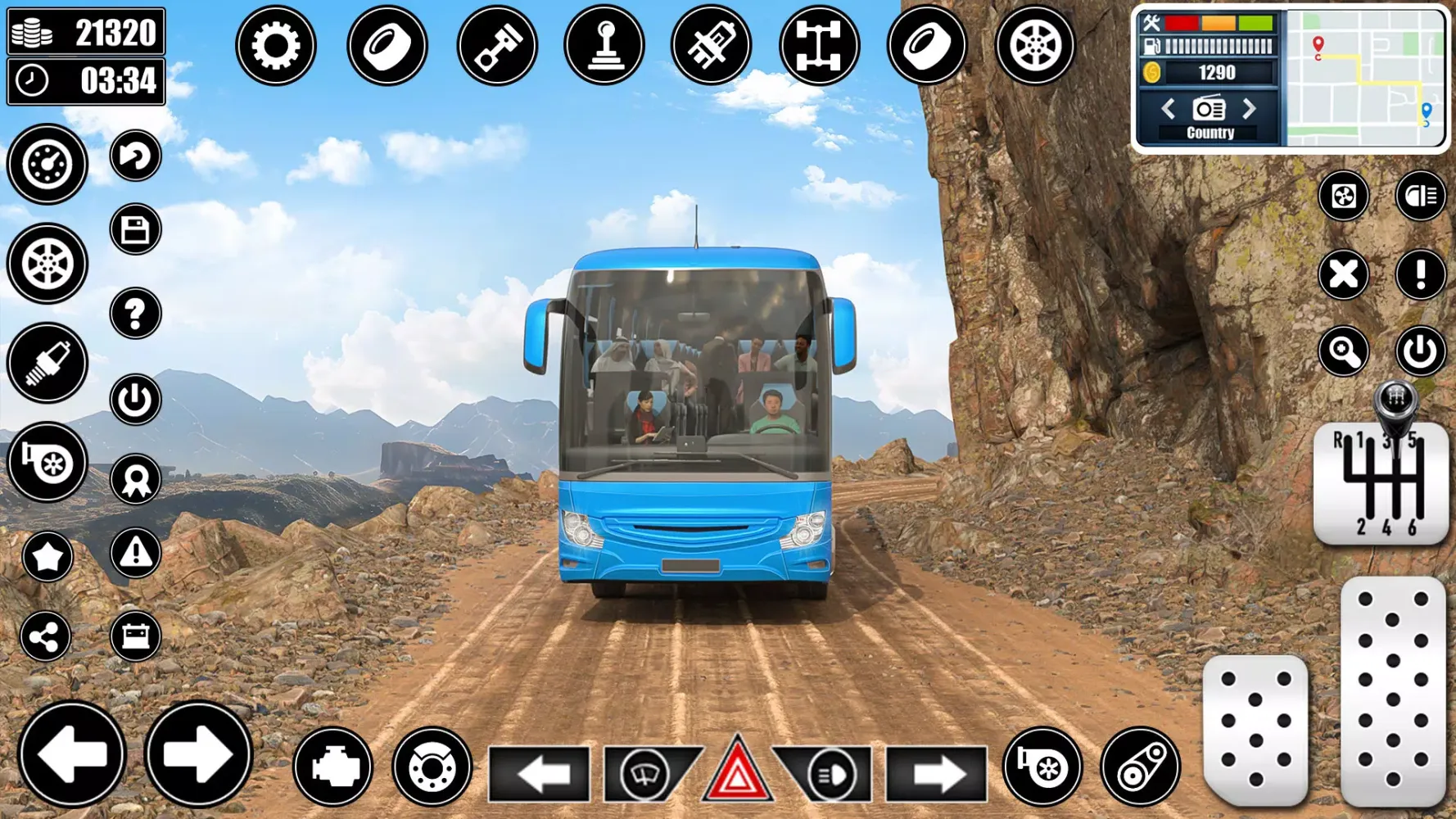 Coach Bus Driving Simulator स्क्रीनशॉट