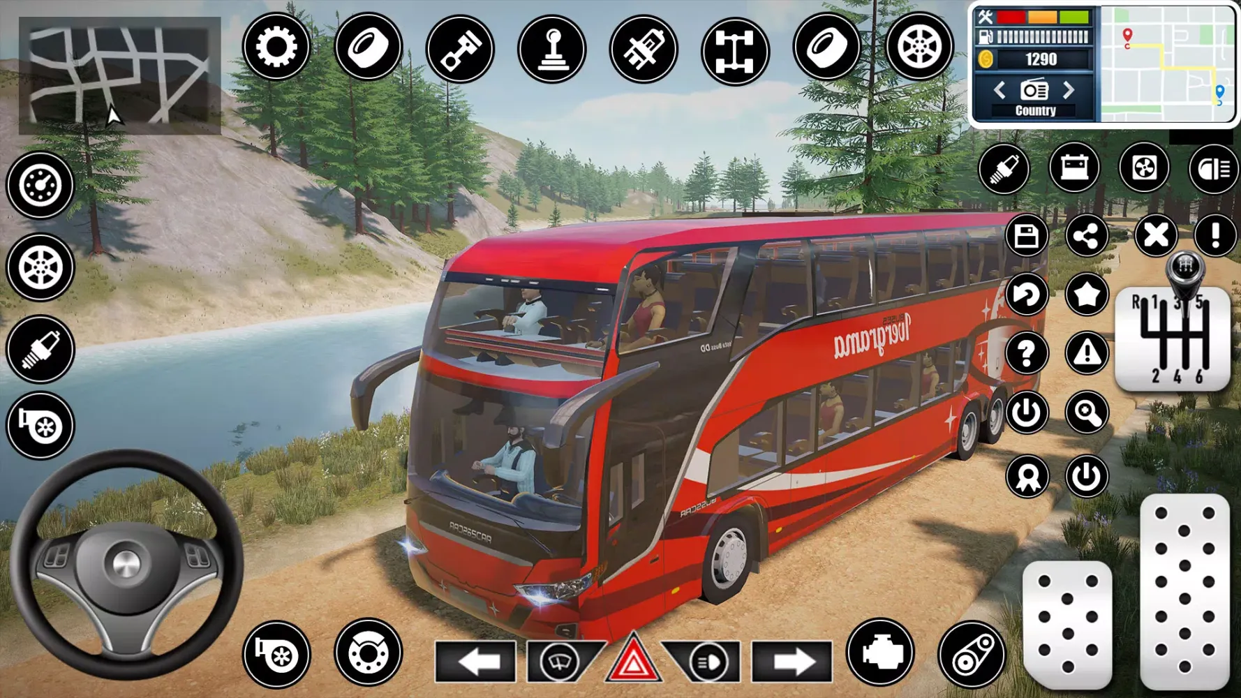 Coach Bus Driving Simulator स्क्रीनशॉट