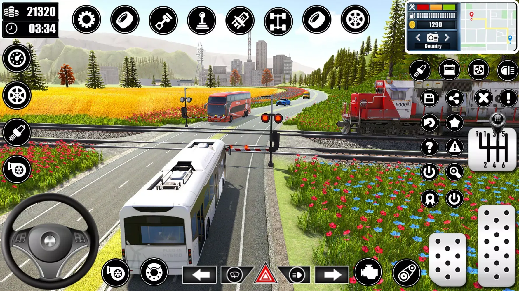 Coach Bus Driving Simulator स्क्रीनशॉट