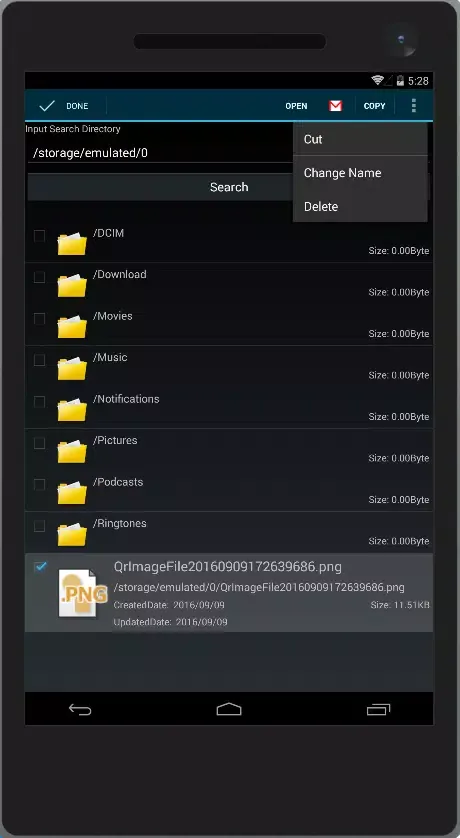 تصاویر Explorer Dx -Manage QR & File-