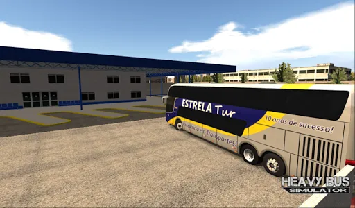 Capturas de tela do Heavy Bus Simulator