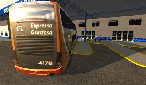 Capturas de tela do Heavy Bus Simulator