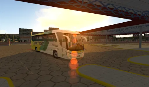 Capturas de tela do Heavy Bus Simulator