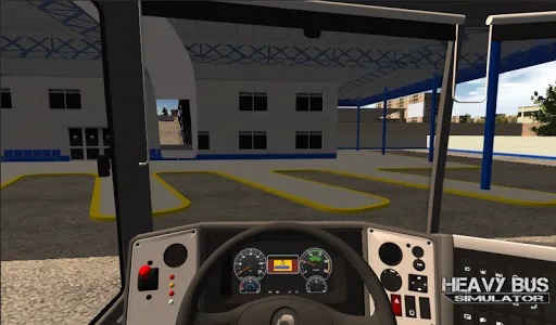 Capturas de tela do Heavy Bus Simulator