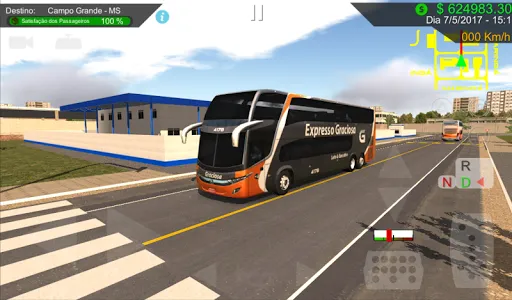 Capturas de tela do Heavy Bus Simulator