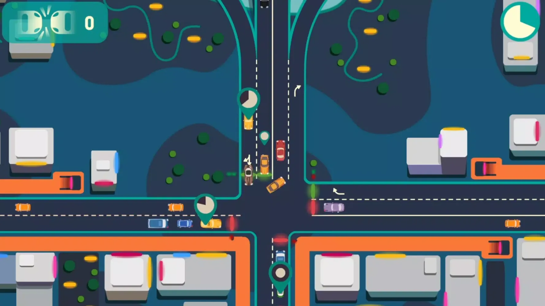 Capturas de tela do Intersections Journey