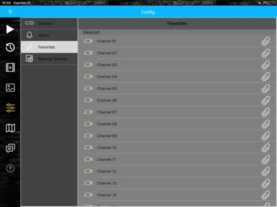 ภาพหน้าจอของ EASE iPad 
