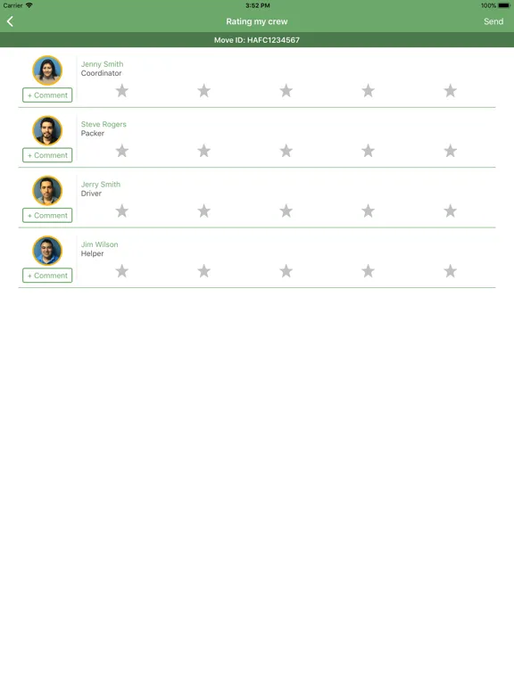 TrakGX iPad  سکرین شاٹس
