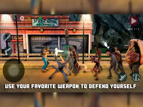 Captures d'écran de Attack Of The Dead — Epic Game iPad 