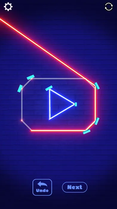 Capturas de tela do Laser Art