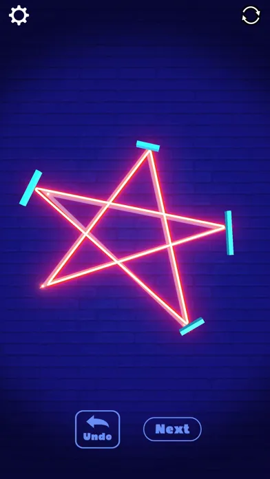 Capturas de tela do Laser Art