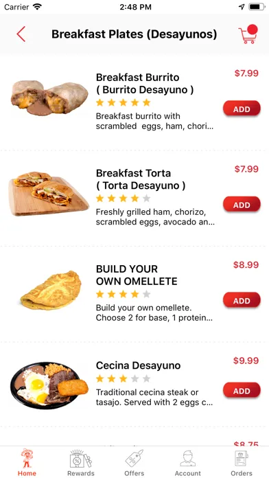 Screenshot di El Charro Mexican Food