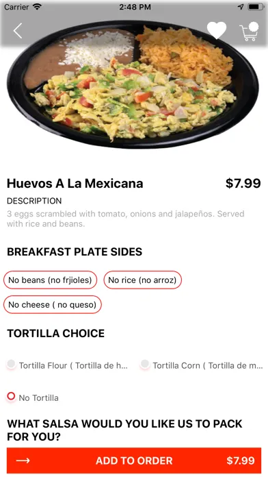 Screenshot di El Charro Mexican Food