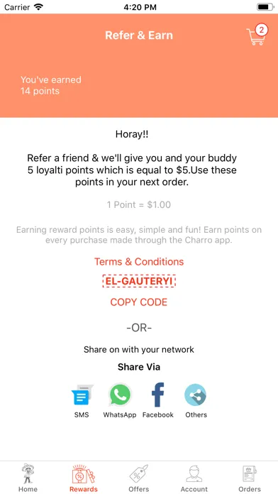 Screenshot di El Charro Mexican Food