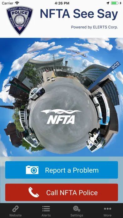 Screenshot di NFTA See Say