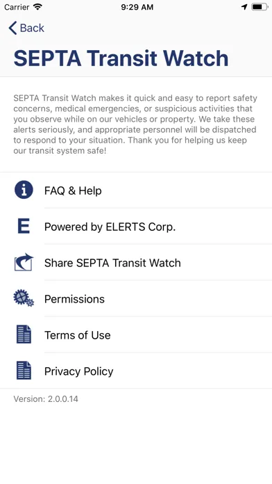 SEPTA Transit Watch スクリーンショット