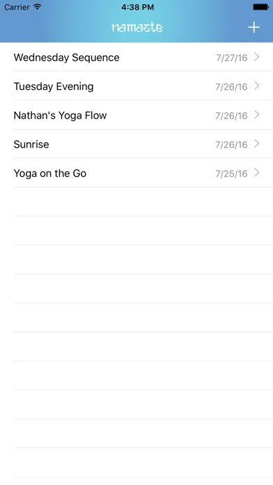 My Yoga Flow スクリーンショット