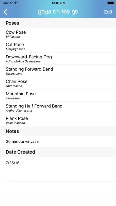 My Yoga Flow スクリーンショット