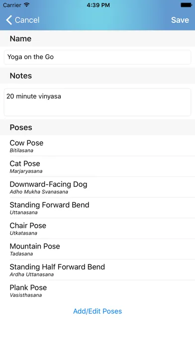 My Yoga Flow スクリーンショット