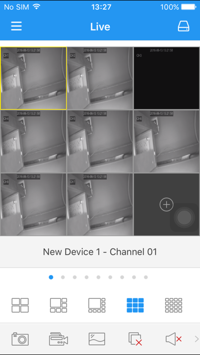 Ảnh chụp màn hình của Entcam