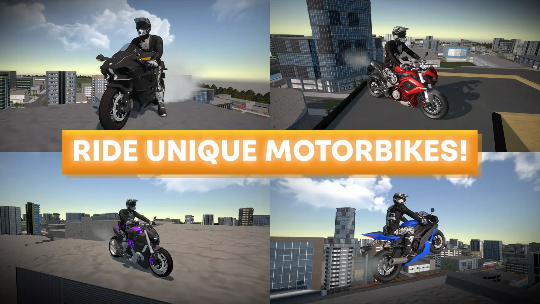 Motorcycle Sim: Multi 스크린샷
