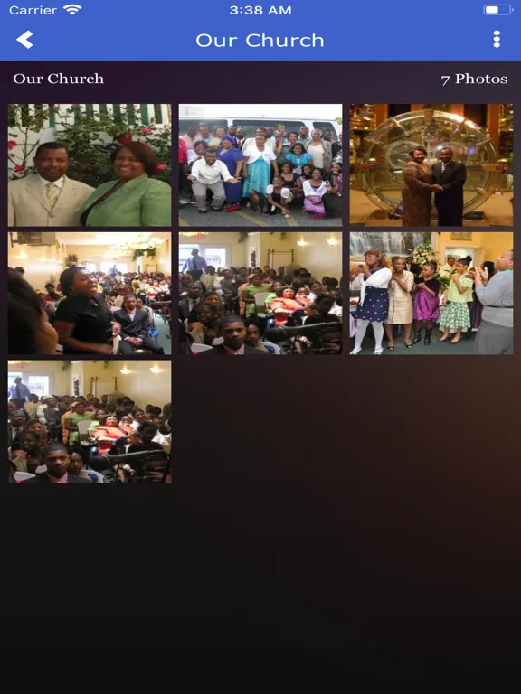 Ảnh chụp màn hình của EPA Church - Puissance Radio iPad 